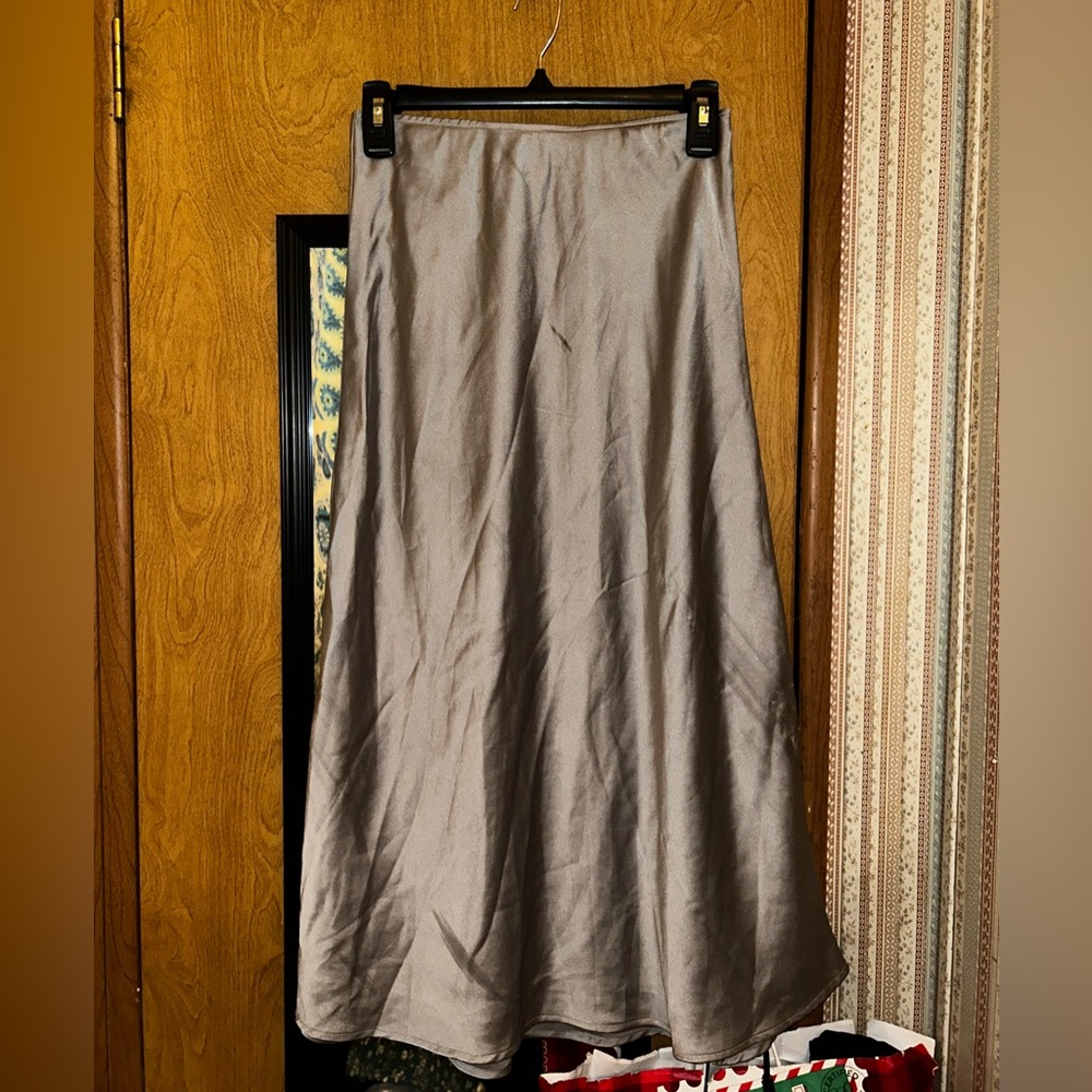 Abercrombie & Fitch Satin Skirt